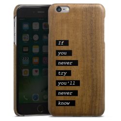 Holz Slim Case Walnuss