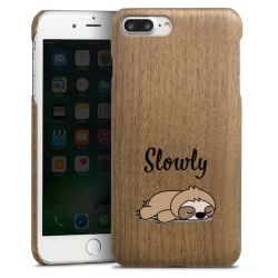 Wooden Slim Case walnut