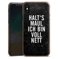 Holz Slim Case Walnuss