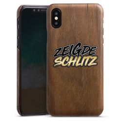 Holz Slim Case Walnuss