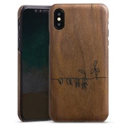 Wooden Slim Case walnut