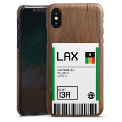 Holz Slim Case Walnuss