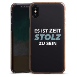 Holz Slim Case Walnuss