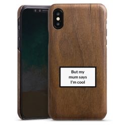 Wooden Slim Case walnut