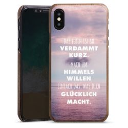 Holz Slim Case Walnuss