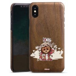 Holz Slim Case Walnuss