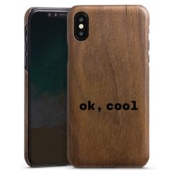 Wooden Slim Case walnut