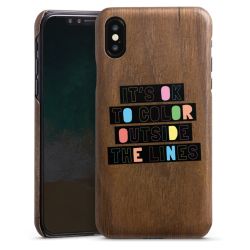 Holz Slim Case Walnuss