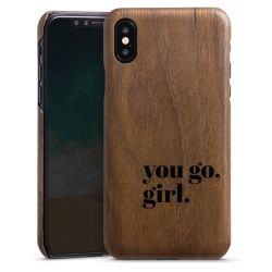 Holz Slim Case Walnuss