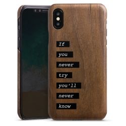 Holz Slim Case Walnuss