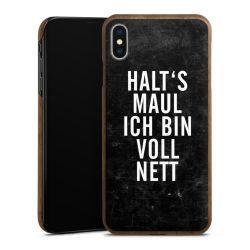 Holz Slim Case Walnuss