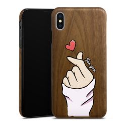 Holz Slim Case Walnuss