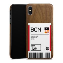 Holz Slim Case Walnuss