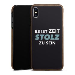Holz Slim Case Walnuss