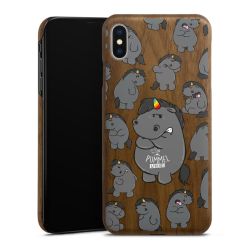 Holz Slim Case Walnuss