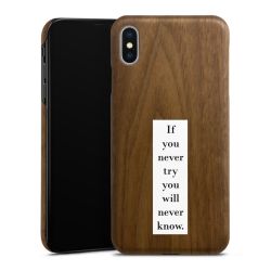 Wooden Slim Case walnut