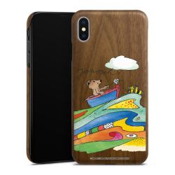 Wooden Slim Case walnut