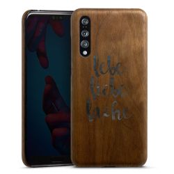 Holz Slim Case Walnuss