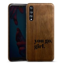 Holz Slim Case Walnuss