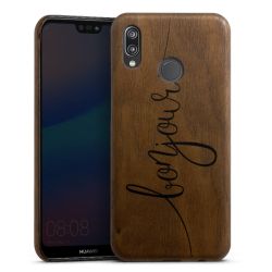 Holz Slim Case Walnuss