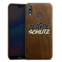 Holz Slim Case Walnuss