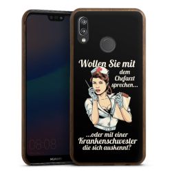 Holz Slim Case Walnuss