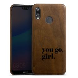 Holz Slim Case Walnuss