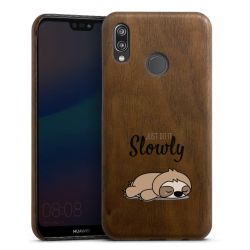 Holz Slim Case Walnuss