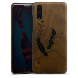 Wooden Slim Case walnut