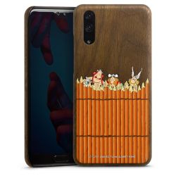 Holz Slim Case Walnuss