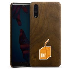 Wooden Slim Case walnut