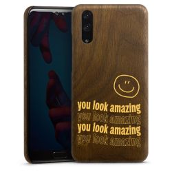 Wooden Slim Case walnut