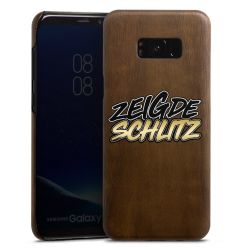 Holz Slim Case Walnuss