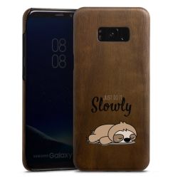 Holz Slim Case Walnuss