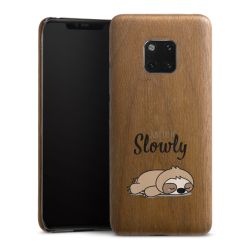 Holz Slim Case Walnuss