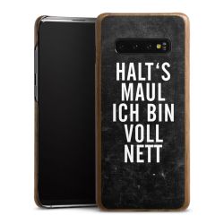 Holz Slim Case Walnuss