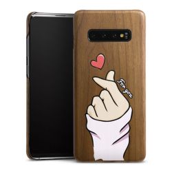 Holz Slim Case Walnuss