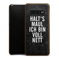 Holz Slim Case Walnuss