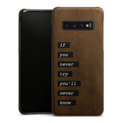 Holz Slim Case Walnuss