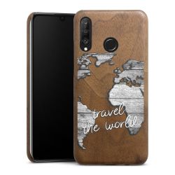 Holz Slim Case Walnuss