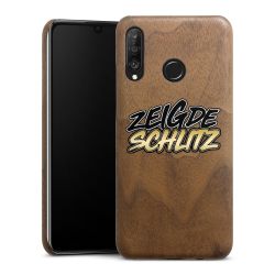 Holz Slim Case Walnuss