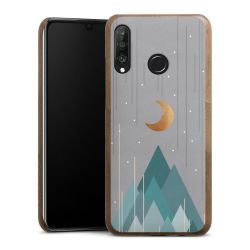 Holz Slim Case Walnuss