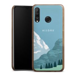 Holz Slim Case Walnuss