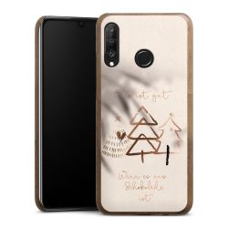 Holz Slim Case Walnuss