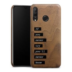 Holz Slim Case Walnuss