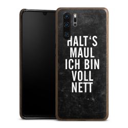 Holz Slim Case Walnuss