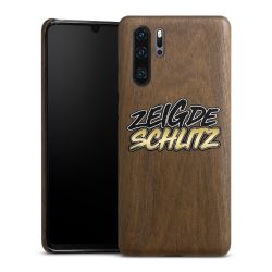 Holz Slim Case Walnuss