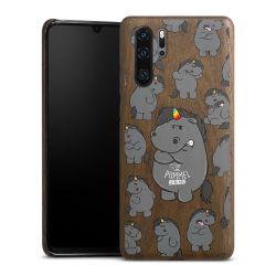 Holz Slim Case Walnuss