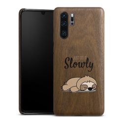 Holz Slim Case Walnuss