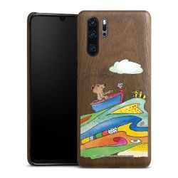 Wooden Slim Case walnut